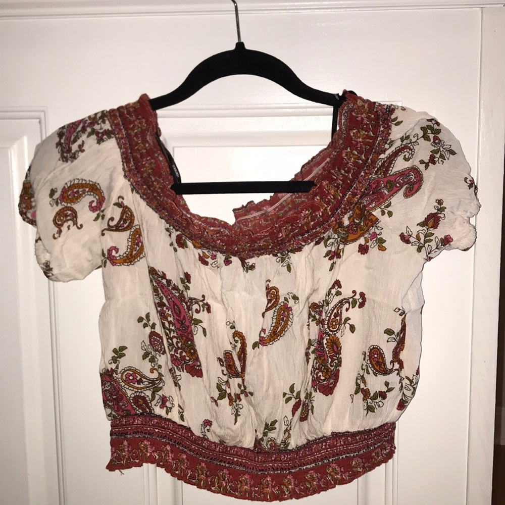 Off the shoulder top